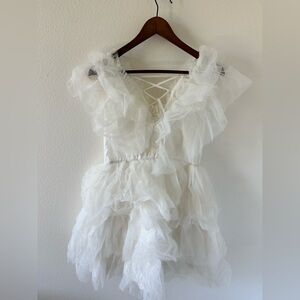 White dress